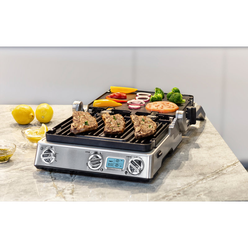 Kalorik Pro Digital 6in1 Stainless Steel Contact Grill & Reviews